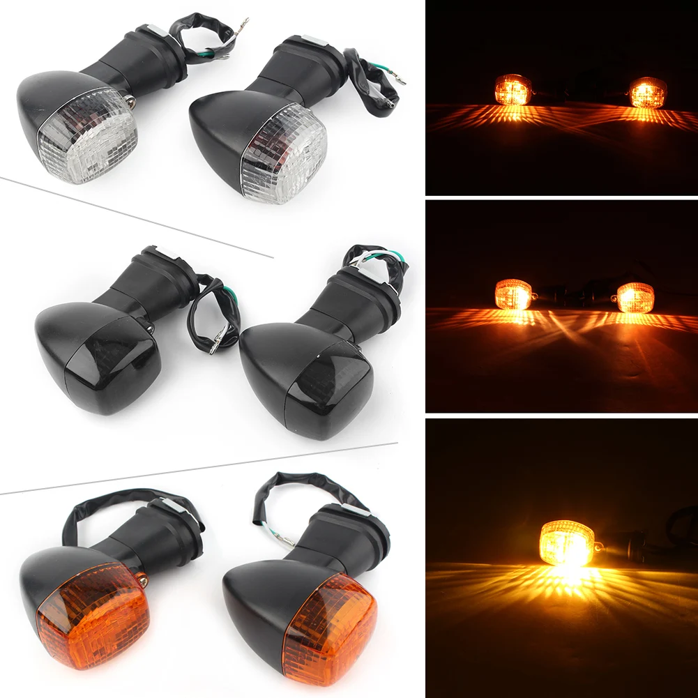 Motorbike Indicator Front Turn Signal Light For Kawasaki ZX600 Ninja ZX-6R ZX-9R ZXR400 KLE 250/400/500 ZX900 ZX-7 ZX7R ZX12R |