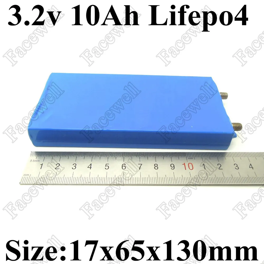 High Quality 3.2v 10ah Lifepo4 Battery 10ah Rechargable Battery 3.2v