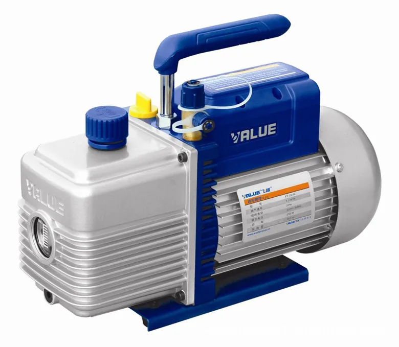 4L high power Refrigerant vacuum pump , single stage rotary veneer