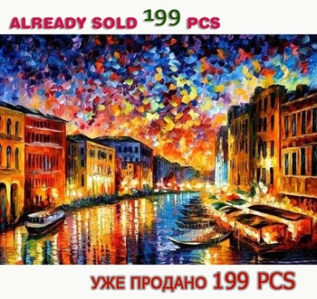 

New 2016 Home Decor Unfinished DIY Printed Needlework Sets Venice Landscape European Style Kits Cross Stitch For Set Embroidery