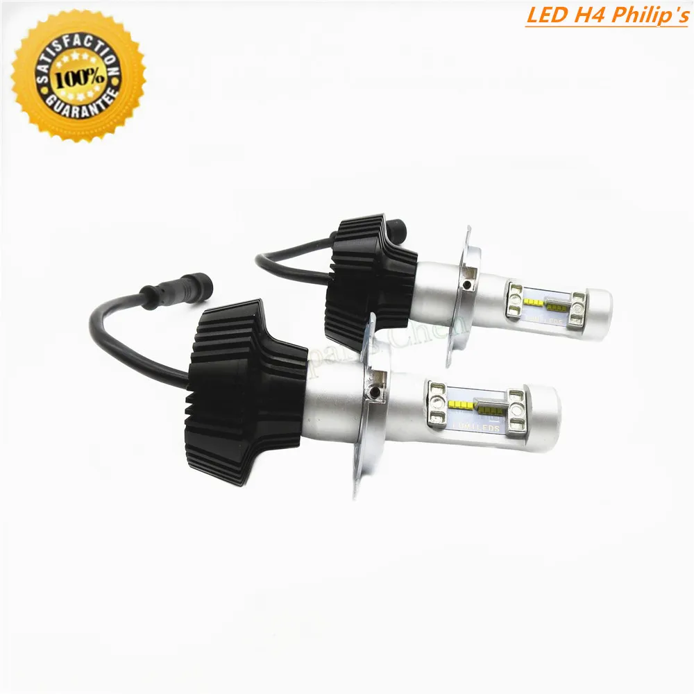 

LED Car Headlight H4 Hi-Lo Beam COB Auto Led Headlight Bulb 50W 4000lm 6000K Headlamp for Toyota Honda Nissan BMW Mazda