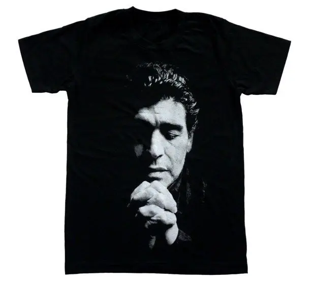 

Diego Maradona "Hand of God" Argentina Footballer Napoli Top T-Shirt Small