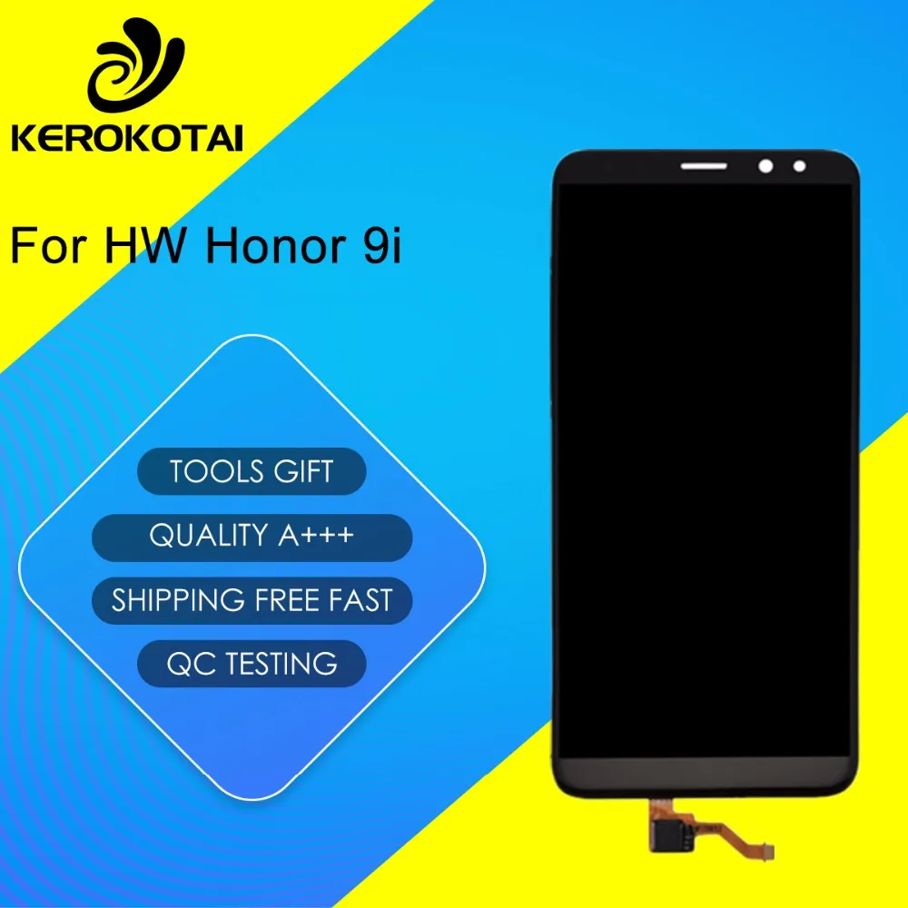 

For HW Honor 9i 100% Tested Good Quality LCD Display Touch Screen Digitizer Full Assembly HW Honor 9i LCD Assembly