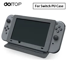 DOITOP чехол от царапин для игровых консолей nintendo Switch NS NX ультра тонкий складной чехол-подставка из искусственной кожи Защита спины B4