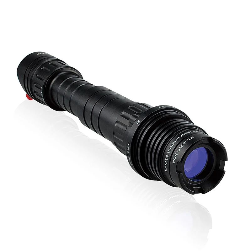 

Handheld -30 degrees Celsius low temperature hunting adjustable 100mw green laser sight flashlight illuminator for rifle