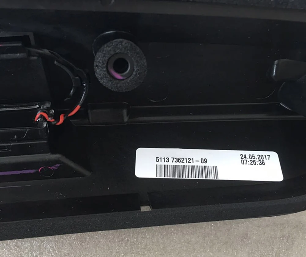 Автомобильная ручка для задней двери багажника, хромированная отделка, полоса для MINI Cooper One S F55 F56 F57 OE#51137362121, автомобильные аксессуары