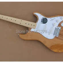 Блестящий новая модель Природа Дерево ST электрогитара st033