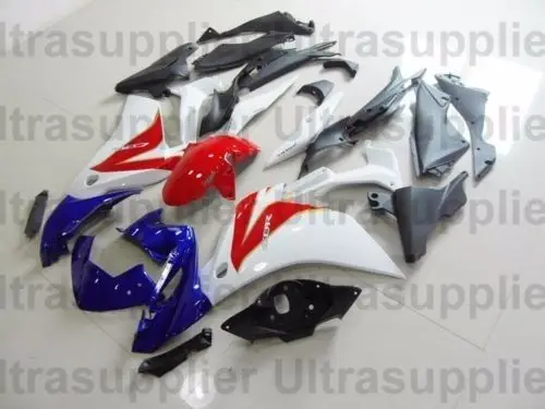 

White Red Blue Complete Injection Fairing Kit for 2011-2013 Honda CBR250RR CBR 250 RR 250RR Full Body ABS Plastic Bodywork Set
