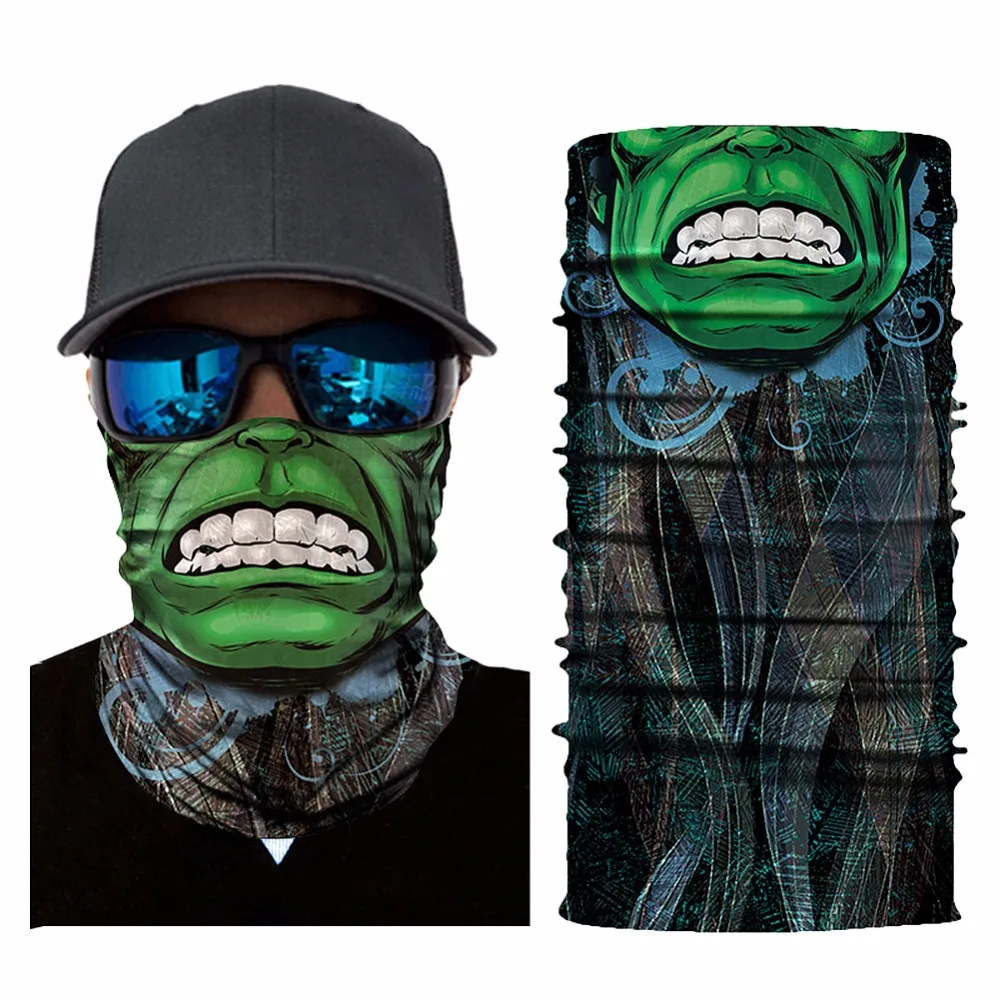 Bike Cycling Full Face Mask Breathable Anti UV MTB Road Multifunction