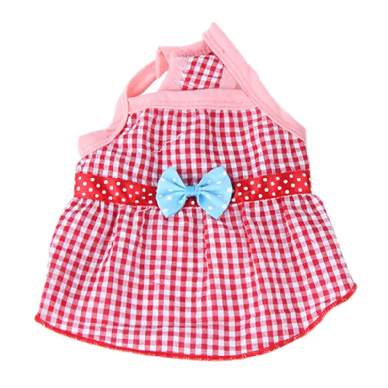 

LOVE Word Printing Cool Fashion New Spring and Summer Pink Yellow Skirt Obediently Rabbit Love Pet Dog Small Size Dog Dress