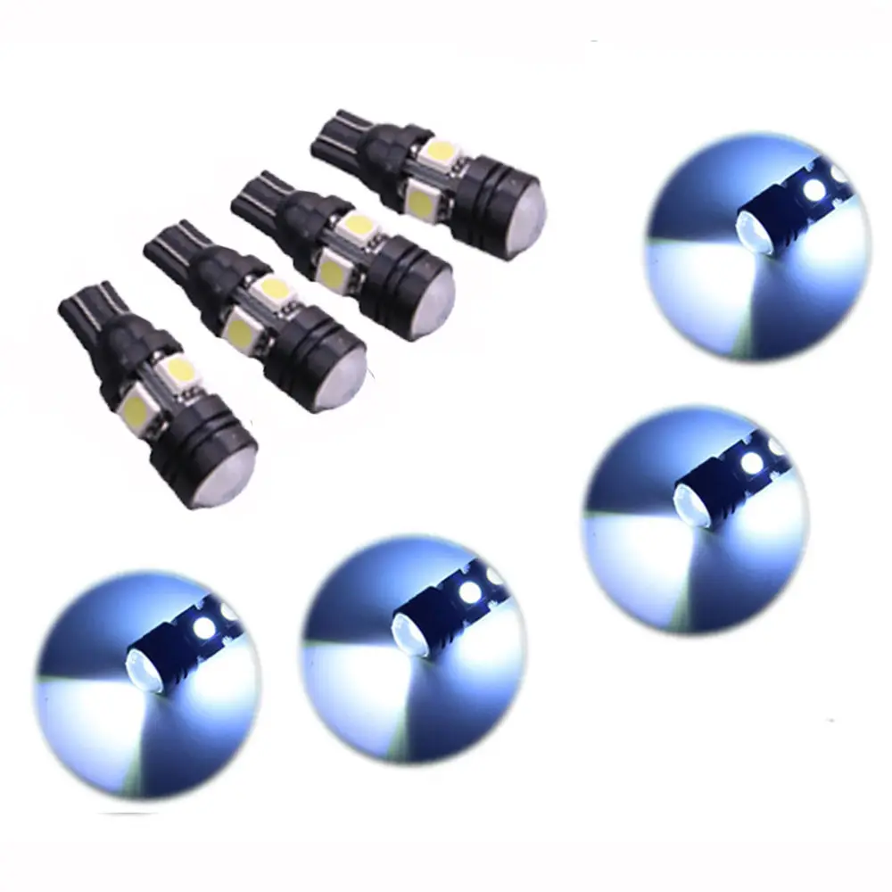 1 шт., автомобильная лампа W5W T10, 196, 55, 12 В, 20 Вт