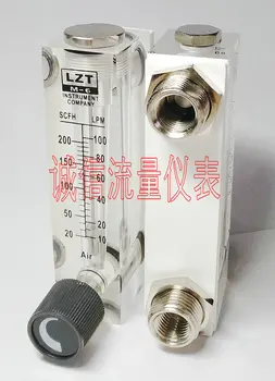 

Gas adjustable flowmeter LZT-6T panel air flowmeter 10-100LPM 20-200SCFH
