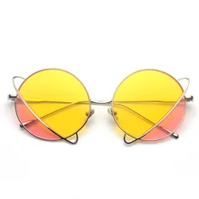 MINCL/новая распродажа Винтаж Красочные линзы очки Панк-очки для сварки в готическом стиле, серебряные круглые UV400 линзы, с коробкой LXL