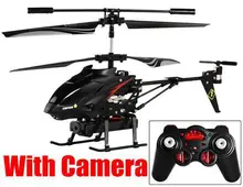Cheapest WLtoys S977 3.5 Channel Alloy Video Shooting RC Helicopter with camera Aircraft (With Camera)