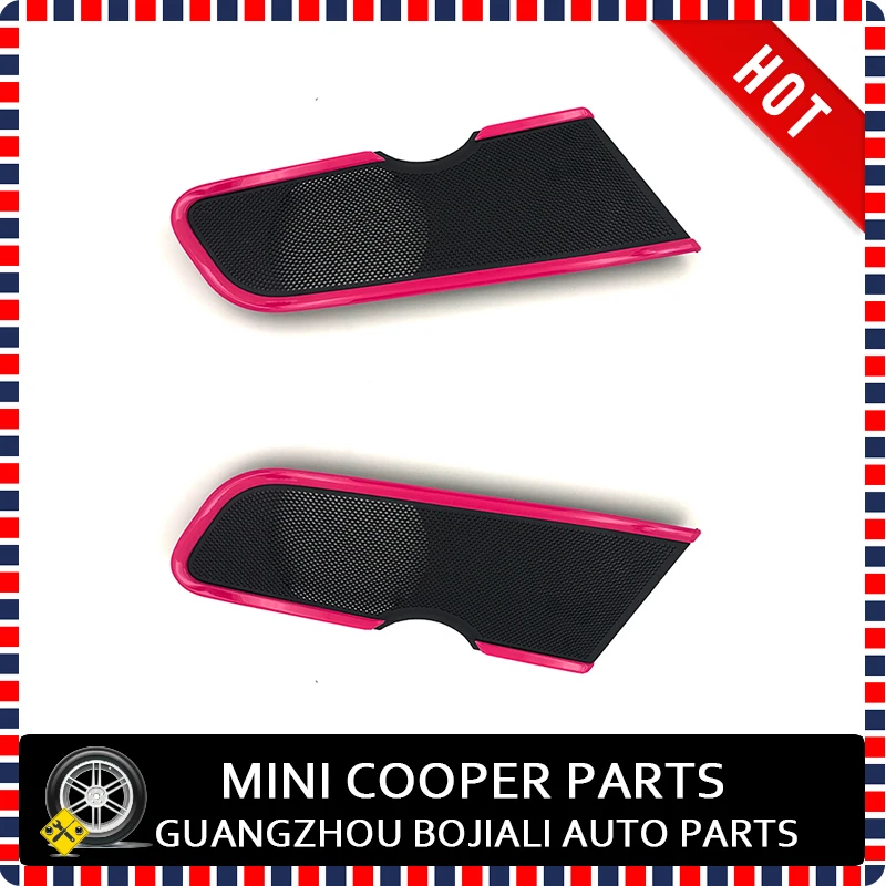 Mini Cooper F60 Rose Red Color Speaker rings