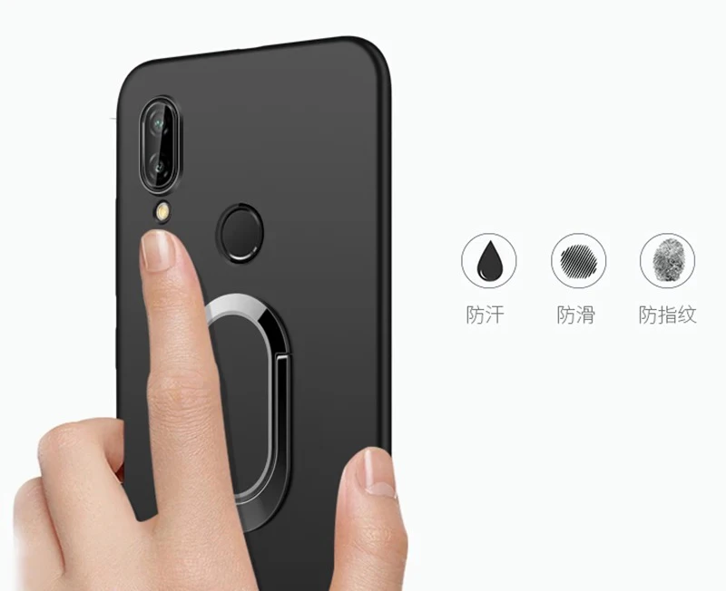 Чехол с магнитным кольцом для Xiaomi Redmi Note 7 чехол на палец Hongmi Note7 6 3 дюйма|nano