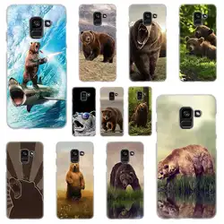Медведь жесткий чехол для Samsung Galaxy A7 A6 A8 плюс A9 A3 A5 2016 2017 2018 A30 или A20 A40 A50 A70