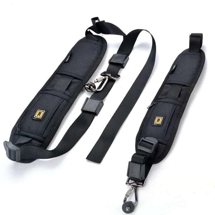 

New High Quick Rapid Shooting Q Single Shoulder Strap for DLSR SLR Camera - Black