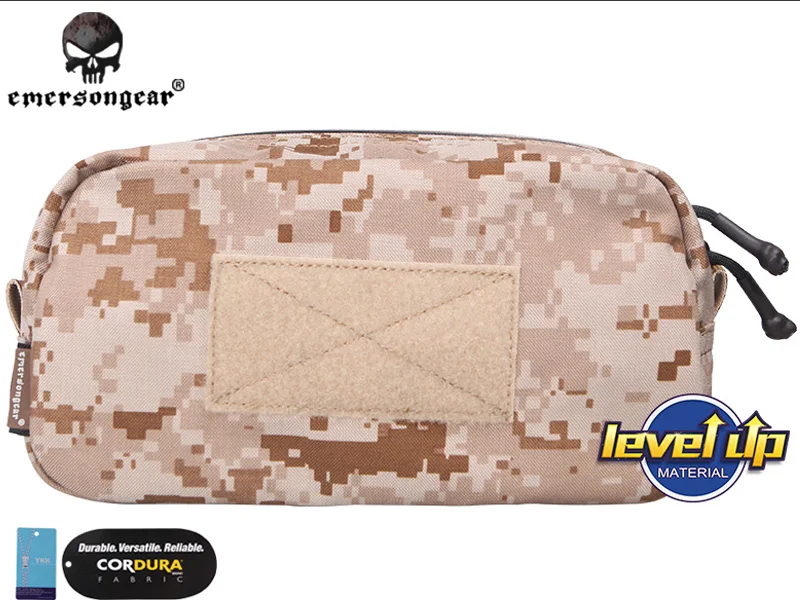 Emersongear Pouch Zip-ON Panel Tactical Vest Accessory package EM9334 Multicam Black