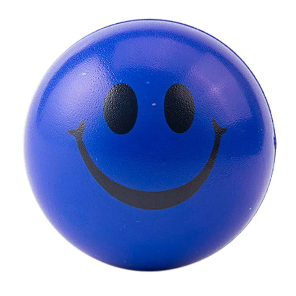 5 шт. Happy Smile Face антистресс рельефная губка пенопластовый шар руки запястье Squeeze