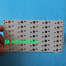 10 шт. 130 мм x 1 мм алюминиевый PCB монтажная плата за 5x1 Вт, 3 Вт, 5 Вт светодиодный в серии