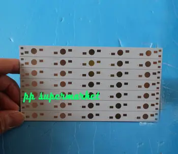 

10pcs 130mm x 1mM Aluminium PCB Circuit Board for 5x 1w,3w,5w LED in Series