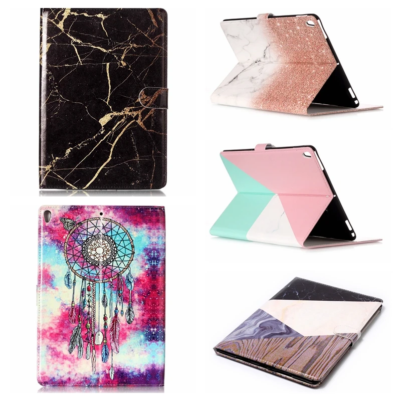 

Marble Painted Tablet Cases for iPad Pro 10.5 Case PU Leather Smart Cover Holder Auto Sleep/Wake For iPad Pro 10. 5" inch 2017