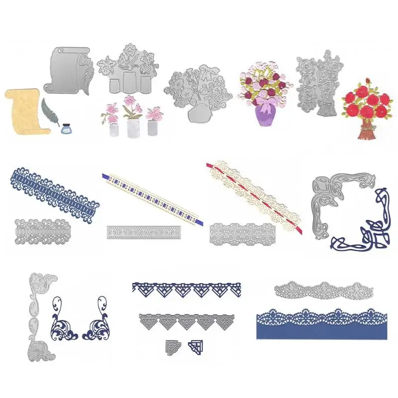 

Metal Cutting Dies Stencils Scrapbook Embossing DIY Craft Photo Album Card Decor Paper Cards Gifts Cutting Template Cutting Die