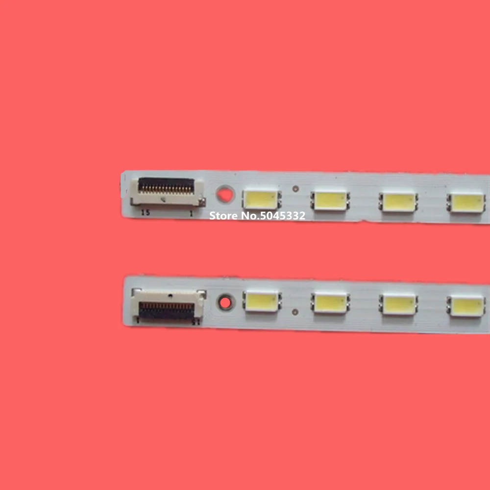 523mm LED Backlight Lamp strip 48leds For Samsung LJ64-02640A 2011SLS46-EQL-L-48-2D-REV0.2 46inch LCD TV 2pcs | Освещение