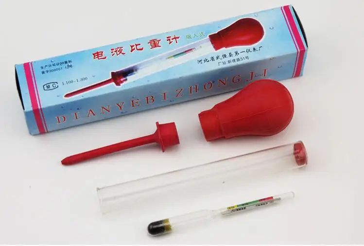 

1.1-1.3 Battery Electrolytic Hydrometer Battery Liquid Hydraulic Density Meter Densitometer Tester