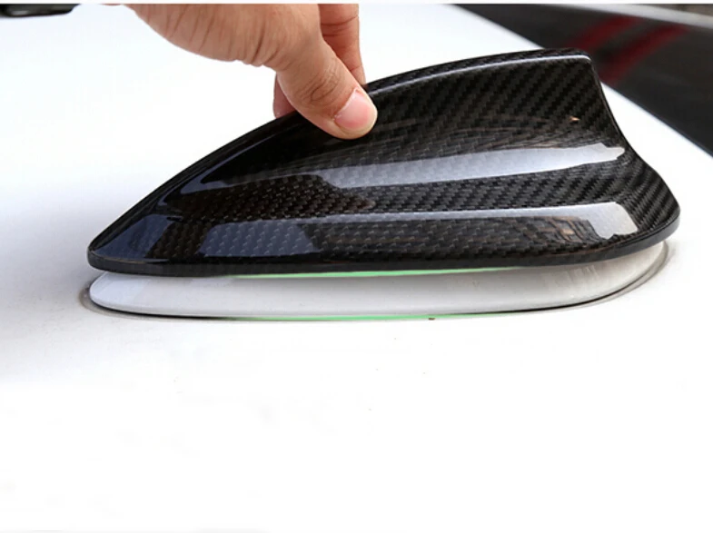 Для BMW X6 F16 радио гребень акулы на крышу антенны Корпус накладка из углеродного волокна