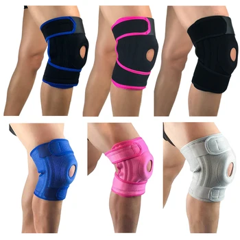 

Knee Protectors Double Spring Support Sports Pads Brace Protective Gear 1PC LFSPR0021