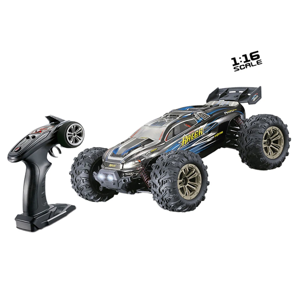 RC Cars 4WD 36KM/H High Speed Racing Car 1/16 Scale Remote Control Monster Truck Off-Road Car Big Foot Electric Power Buggy Toy