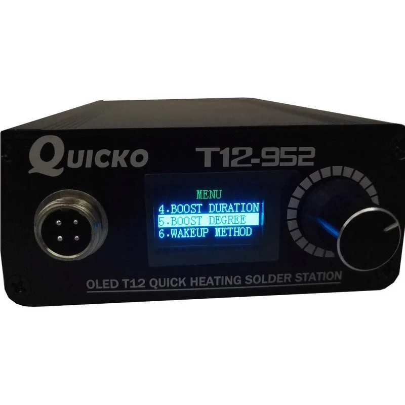 

Digital Soldering Station T12 Electric Soldering Iron Welding Portable STC T12 OLED T12-952 Portable Welding Station Soldering