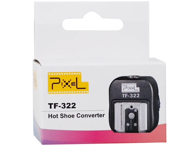 Pixel TF 322 TTL ПК Порты и разъёмы Переходник внешней вспышки типа горячий башмак с