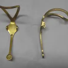 2 шт Alto sax шеи Ремонт частей латунь