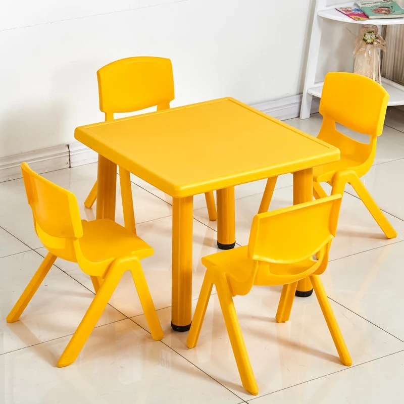 Kindergarten Plastic Tables and Chairs Toys Games Table Paintings table Kindergarten Plastic Tables and Chairs Toys Games Table Paintings table