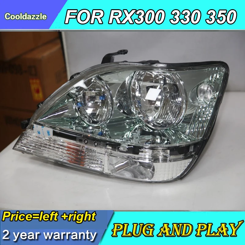 1998 1999 2001 2002 год Herrier Kluger фара для Lexus RX330 RX300 R350 фары