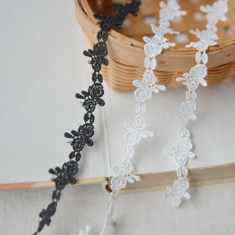 hot sale Lace accessories Rose water soluble lace embroidery necklace