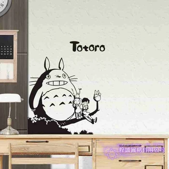

Totoro Wall Decal Vinyl Wall Stickers Decal Decor Home Decorative Decoration Anime Totoro Car Sticker