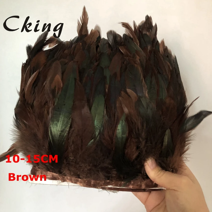 Blood Diamond Ostrich Feather Trims Skirt Dress Costume Quality Ribbon Plumas