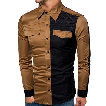 

Men Shirt Long Sleeve Mens Shirts Casual Slim Fit Men Dress Shirts Mens Clothing 2019 Mens Formal Shirts For Men Clothes