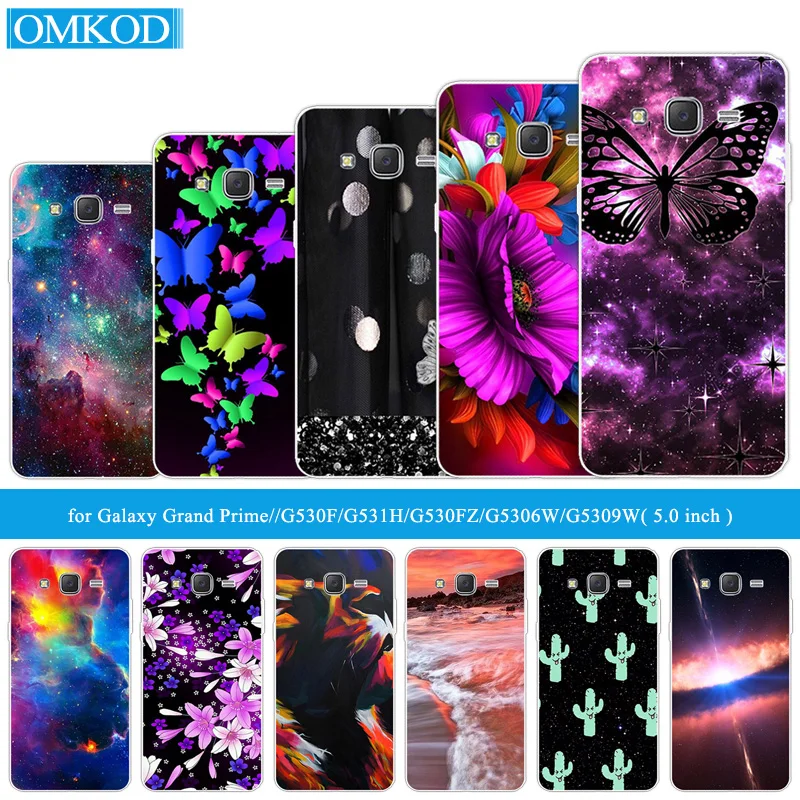

For Coque Samsung Galaxy Grand Prime G530 G530H G531 G531H G531F SM-G531F Soft TPU Cover For Samsung G530 Butterfly Phone Cases