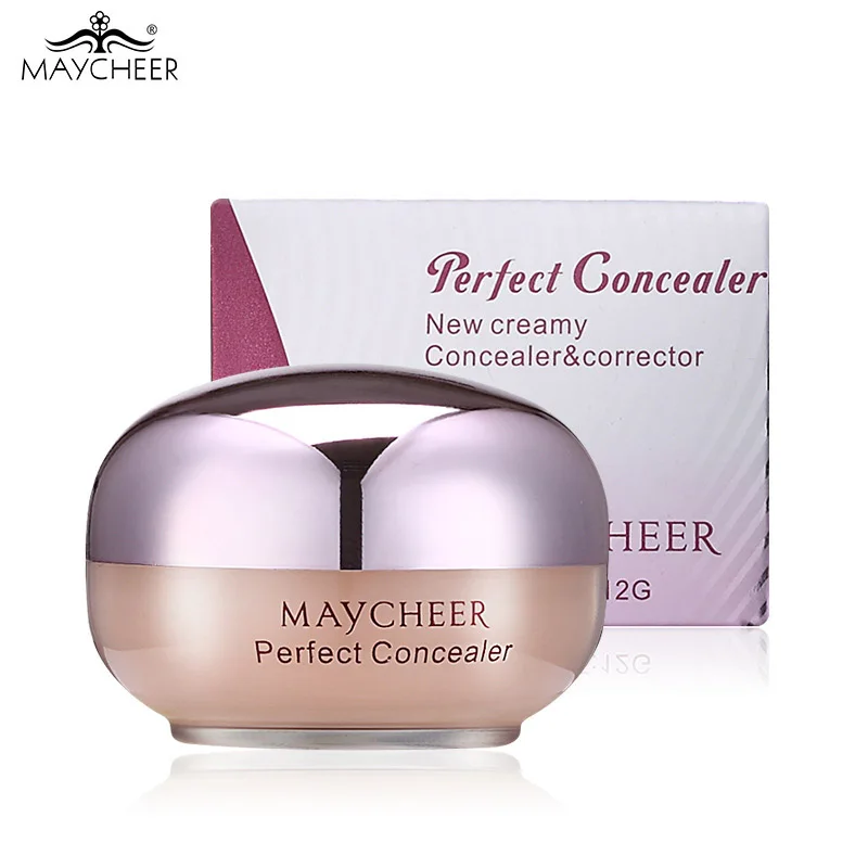 

MAYCHEER Concealer Cream Waterproof Whitening Eye Face Pigment Brand Makeup Primer Natural Single Palette Concealer Cosmetics