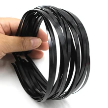 Новая 10 шт пустая простая металлическая повязка на голову 5 мм лента для волос аксессуары для волос DIY ремесло