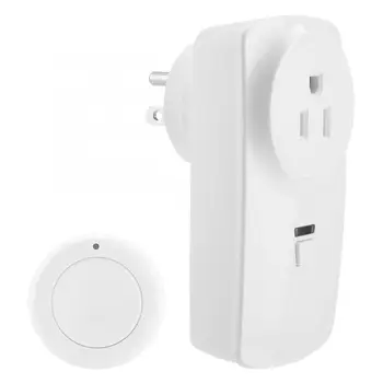 

Household Wireless Remote Control Power Socket Outlet Switch For Lamp US Plug Remote Control Converter Plug