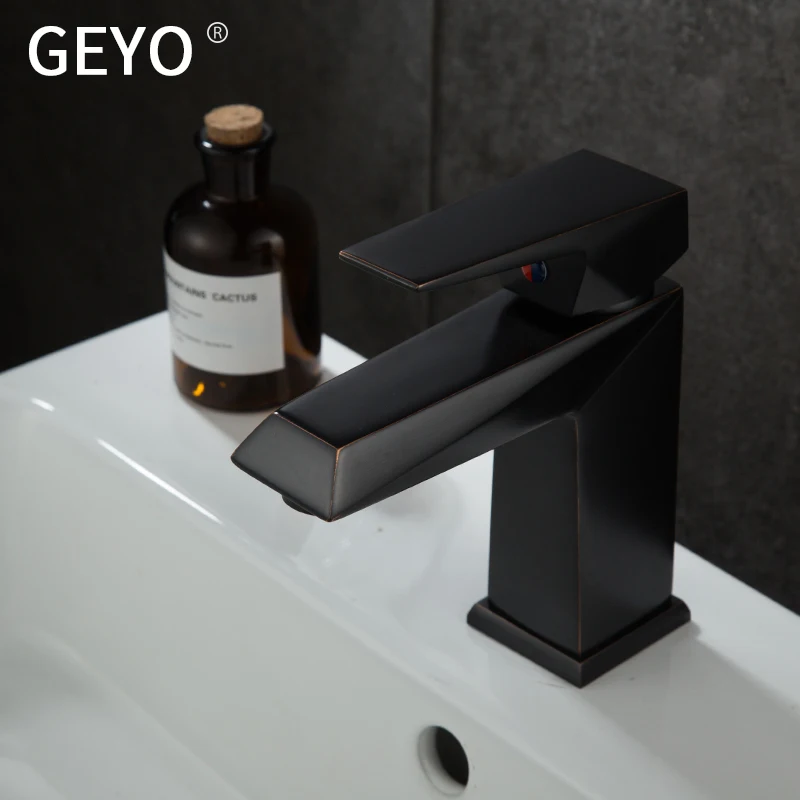 Kitchen Antique Copper Bathroom Faucets Basin Faucets Brass Oil Rubbed Bronze Black Faucet Bathroom Shower Hot Cold Mixer Tap Kitchen Antique Copper Bathroom Faucets Basin Faucets Brass Oil Rubbed Bronze Black Faucet Bathroom Shower Hot Cold Mixer Tap