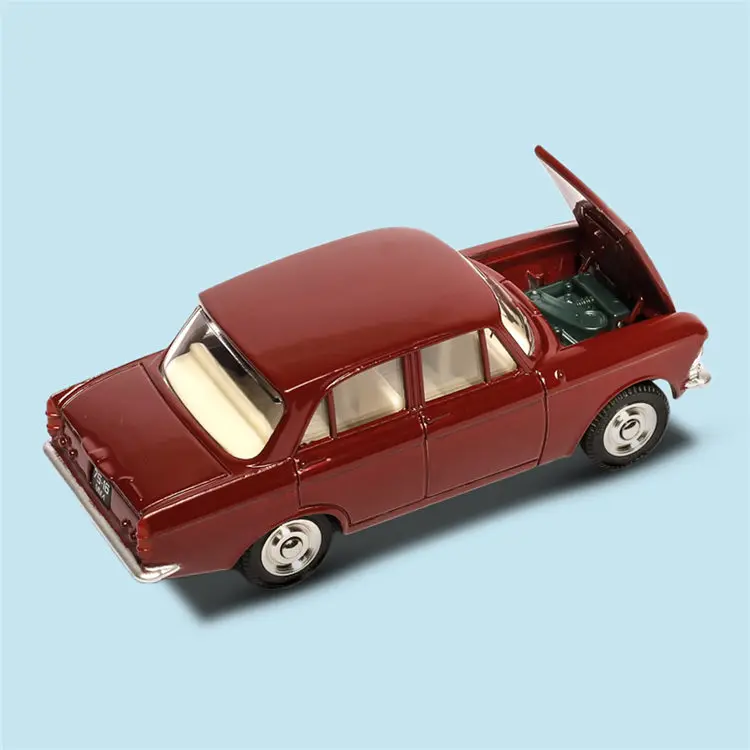 High simulation 1410 MOSKVITCH 408 143 Dinky Alloy Pull Back Toy Car Model Toy Cars Hot  Diecast Metal For Kids Toys Wheels    (4)