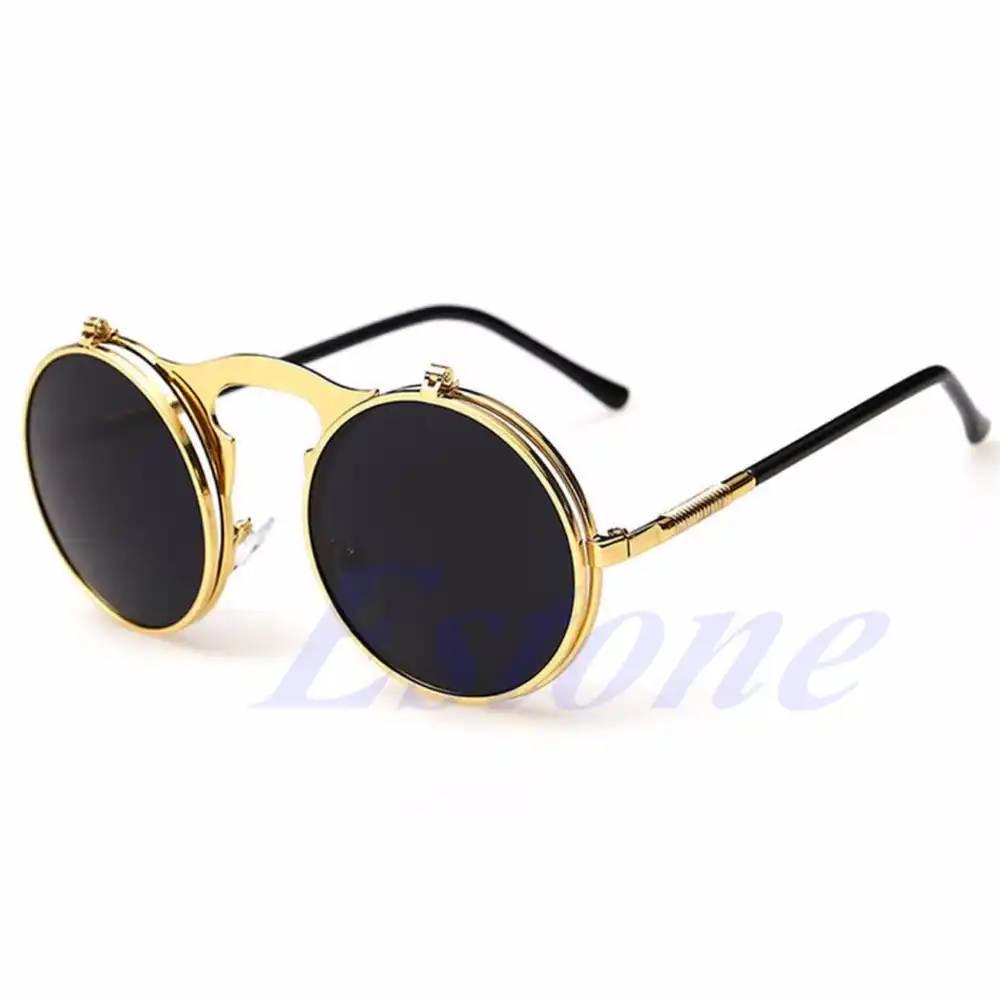 round flip up sunglasses