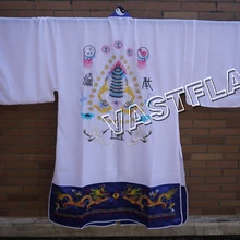 Белый высокого качества даосизм поставляет классические одежды священник ряса даосский одежда robemartial искусств костюм